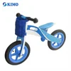 Ningbo Factory Kids Wooden Balance Bicycle EN71 children wooden bike toy With a Storage Bag