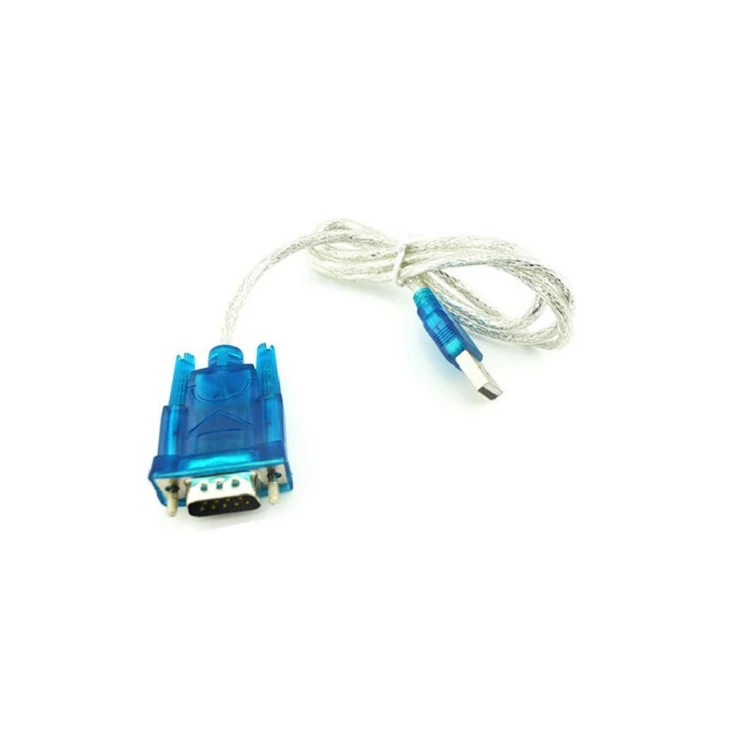 

USB2.0 to RS232 Serial DB9 9-pin Printer data line Male to Male Adapter Cable, Blue