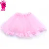 Kids Baby Girls Bow Princess Gown Petals Mini Skirt Tulle Tutu