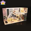Free Simple Kids Musical Doll House, Europe 3d Dollhouse With Light