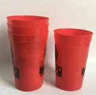 BPA Free colorful hot sale promotion product 16OZ Plastic stadium cup disposable cup