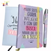 Free sample custom school business A4 A5 soft cover student notebook
