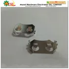 Nickel Plated Phosphor Bronze SMT CR2032 Battery Contact, Battery Retainer With 4 Pins