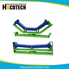 Self-aligning belt conveyor trough steel roller