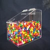Plexiglass Lucite Clear Acrylic Candy Bulk Bin Container Box Display with Price Tag Slot