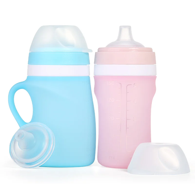 silicone feeding bottle