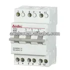AUQ1 din rail mounting 6A Automatic Changeover Switch