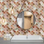 Retnal Home Decor Arabesque Self Adhesive Wall Tiles Stick on Backsplash Peel And Stick Wallpaper