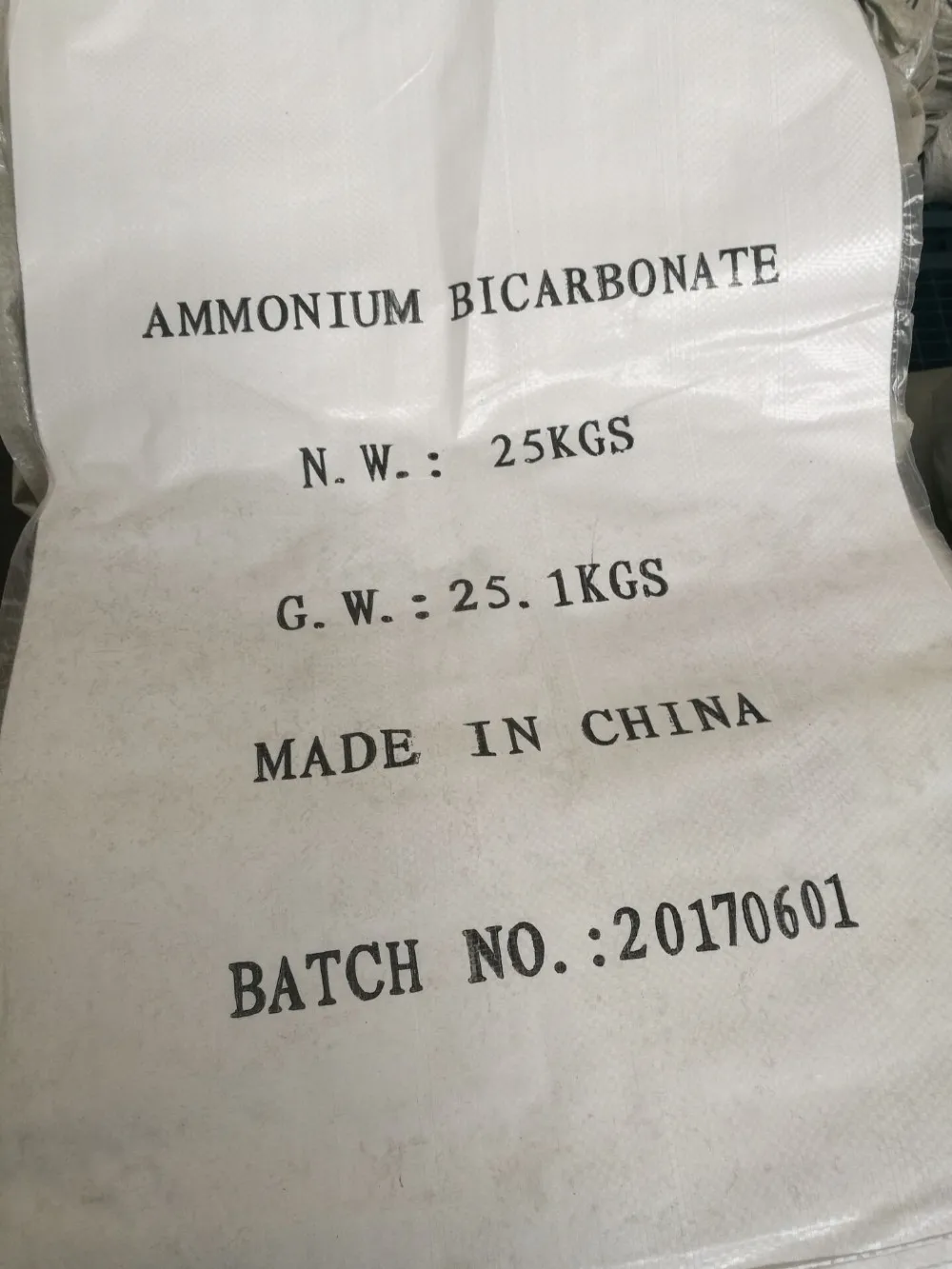 ammonium bicarbonate food grade