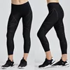 Dry Fit Fitness RPET Fabric Sportswear Hidden Pocket Wholesale Printed Yoga Pants
