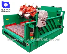vibrating screen in oilfield solids control system