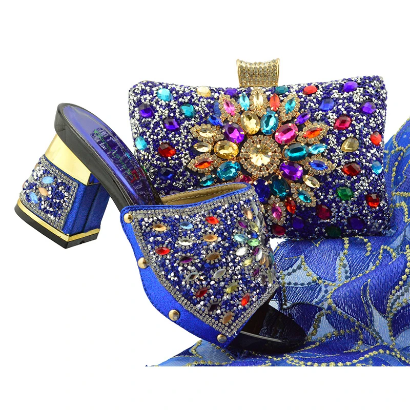 Latest matching italian shoes and bag set Nigeria party wedding royal blue high heels sandals, Royal blue,black,yellow,gold and fushia
Latest matching italian shoes and bag set Nigeria party wedding royal blue high heels sandals, Royal blue,black,yellow,gold and fushia