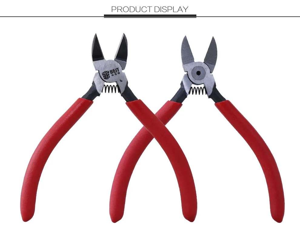 BEST-4 Cr-V Heavy Duty Diagonal Cutting Pliers for Professional Wire Cutter