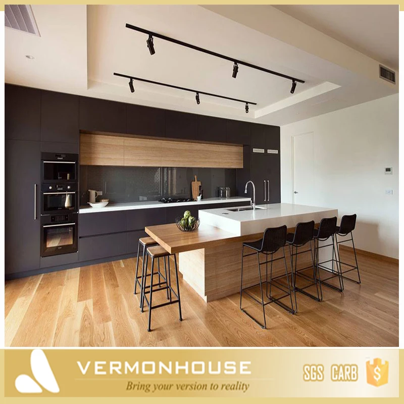 2018 Latest Modular Kitchen Designs With Other Flat Ware Price