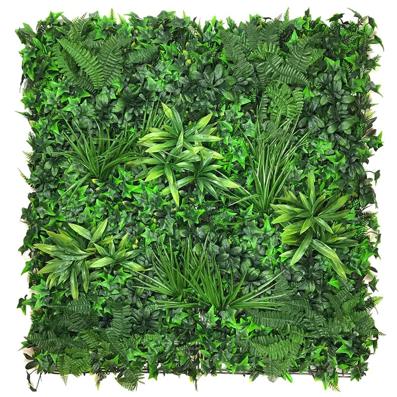 Artificial Green Wall Panel with Variegated Foliage Ivy Palms Grasses and Ferns 100x100 cm
Artificial Green Wall Panel with Variegated Foliage Ivy Palms Grasses and Ferns 100x100 cm