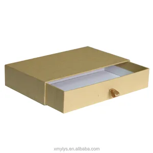 custom packaging box drawer type grey cardboard paper shoe
