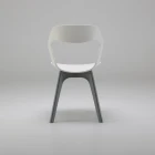 plastic folding visitor chair, reception office chair no armrest for company office normal use