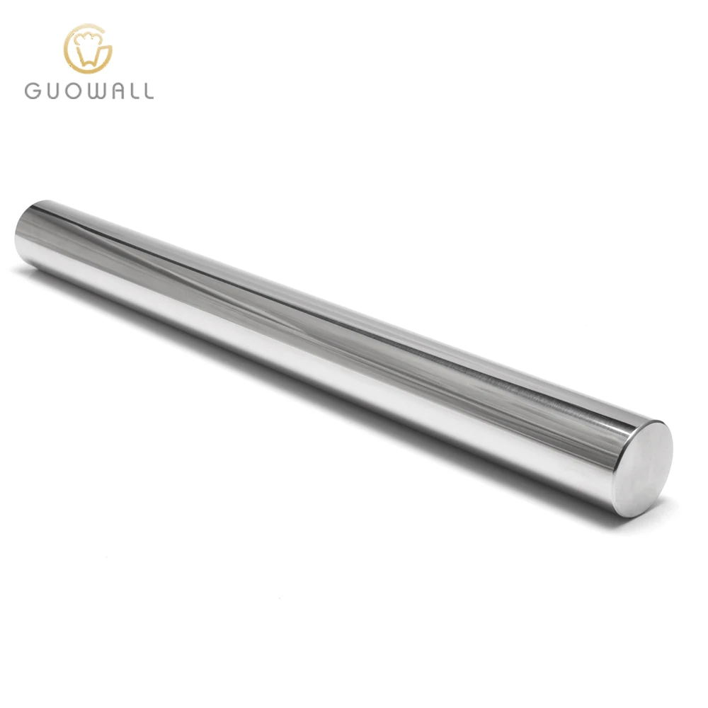15 3/4 Inch Stainless Steel Baking Non-Stick Surface Rolling Pin French Dough Roller
15 3/4 Inch Stainless Steel Baking Non-Stick Surface Rolling Pin French Dough Roller