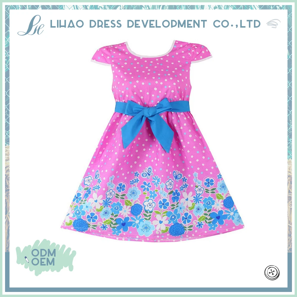 2016 spring new korean style brand girls dresses kids clothing baby girl dress