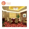 cheap custom red polypropylene wilton rug carpet for hotel banquet hall