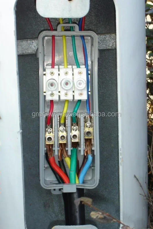 Waterproof Electrical Cable Junction Boxes Outdoor Power Street Light