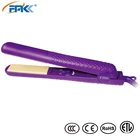 FMK Brand 1.25" Classic styling Purple Professional 100% Solid Tourmaline Ceramic Flat Iron Hair Straightener