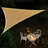 Patented Starry Sky Solar Light System Sail Shade 33 ft Long 100 PCS LED Lights String 12"*12"*12" Triangle Sun shade Sail