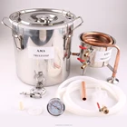 DIY Home Distillation Essential Oil Still Water Alcohol Distiller for 12L Copper