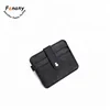 Ultra thin mini leather card holder change purse with button closure