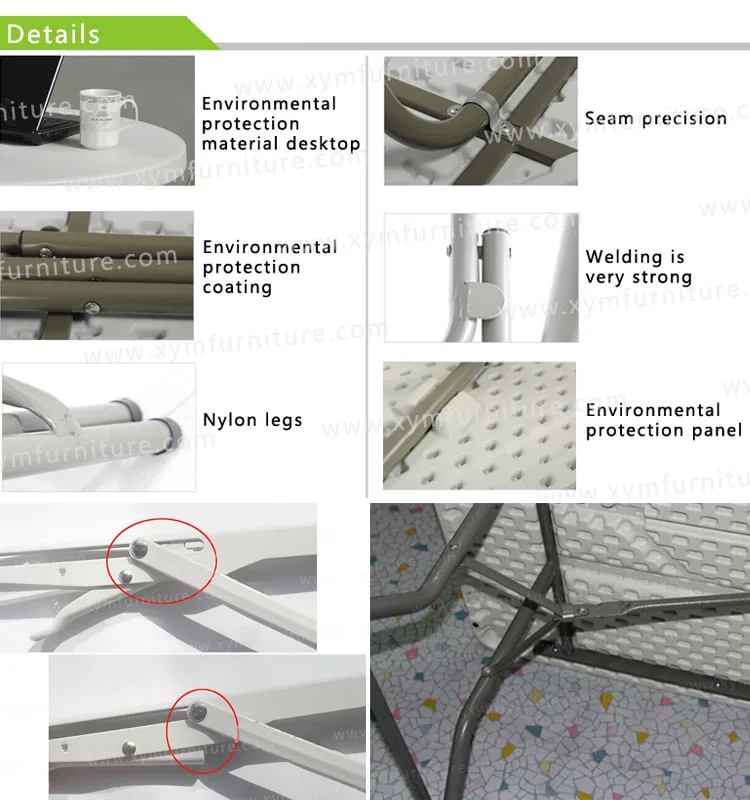 catering round plastic tables for sale