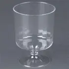 Plain Plastic Wine Tasters 65ml/Plastic 2oz Mini Wine Goblets