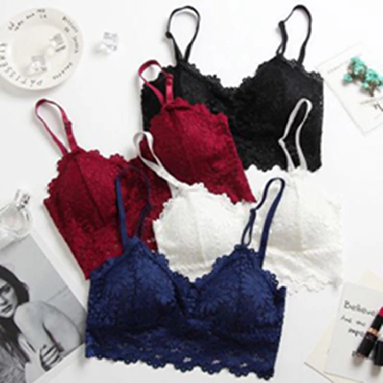 Women Sexy Lace Bra Bralette Lingerie Underwear Wireless Padded Seamless Bra Ultra Strap Padded Bra
Women Sexy Lace Bra Bralette Lingerie Underwear Wireless Padded Seamless Bra Ultra Strap Padded Bra
