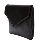 Guangzhou manufacturer custom designer women genuine leather envelope clutch bag