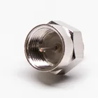 RF Coaxial Straight Bulkhead F Type Connector Plug for Cable