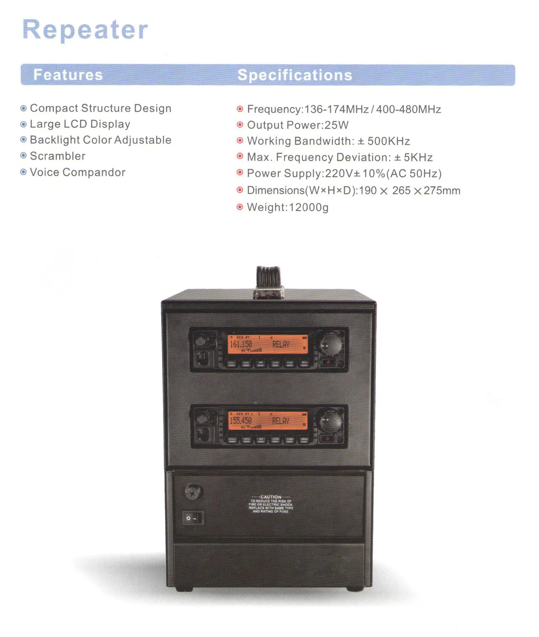 vhf repeater