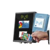 Smart card reader with sim card and PSAM biometric card reader