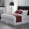 400TC sheet white Luxury hotel percale bedding set