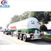 56m3 propane ammonia 3 Axle LPG semi trailer 56000L LPG tank truck trailer