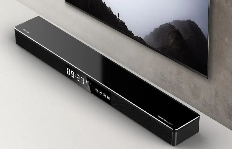 Remote Control Home Theatre System Speaker Bluetooth Sound Bar with Subwoofer - ANKUX.COM