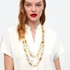 Dvacaman custom rhinestone choker necklace For women luxury maxi Fashion pendant trendy necklaces women jewelry