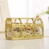 2019 New Style Baby Shower Candy Box Treasure Chest Box Gold and Silver Plastic Candy Box For Wedding
