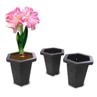Eco-friendly docarative garden small tree planter biodegradable plastic flower pot