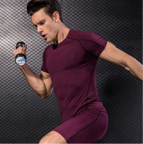2019 new style casual sports wear clothes men wholesale gym workout slim tight t shirt
2019 new style casual sports wear clothes men wholesale gym workout slim tight t shirt