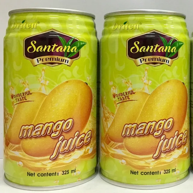 MANGO JUICE 325ml TIN CAN DRINK 35% PURE MANGO JUICE