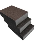 Aluminum Oxide Abrasive Sand Sponge Wood Polishing Abrasive Sponge Hand Grinding Block