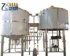 beer brew kettle and beer brewing system for beer production line