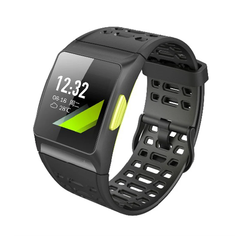 P1 GPS Color Screen Smartwatch 50 meters Waterproof Smart Bracelet Sports Modes Bluetooth 4.2 Watch Heart Rate Monitor, Black
P1 GPS Color Screen Smartwatch 50 meters Waterproof Smart Bracelet Sports Modes Bluetooth 4.2 Watch Heart Rate Monitor, Black