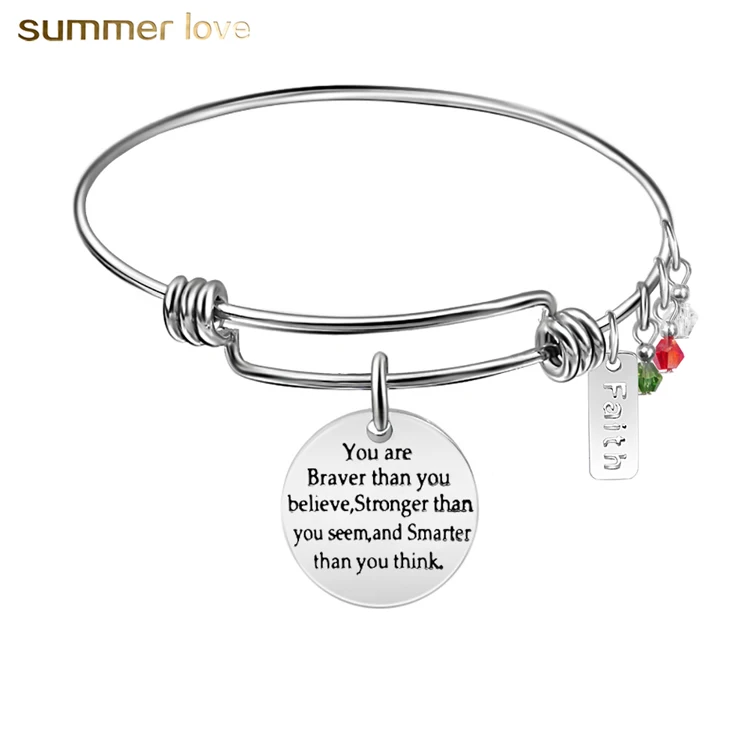 Hot Selling Wholesale Bangle Letter Charm Bracelet Custom Stainless Steel Bracelet Jewelry Women, Many colors you can choose
Hot Selling Wholesale Bangle Letter Charm Bracelet Custom Stainless Steel Bracelet Jewelry Women, Many colors you can choose