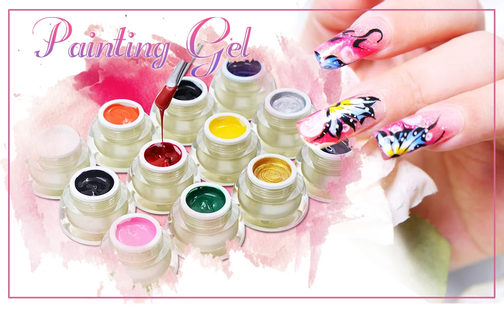 Nail Art Painting Acrylic UV Gel 