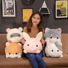 Plush rabbit mouse cat and shiba toy Gifts for kids Stuffed dog Gifts for kids